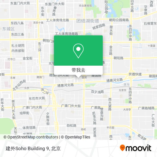 建外Soho Building 9地图
