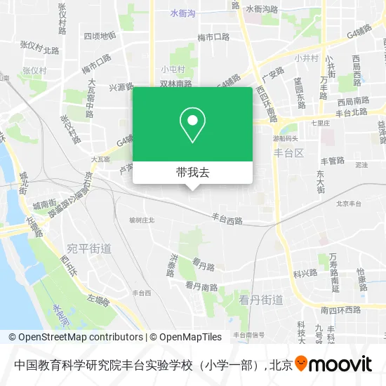 中国教育科学研究院丰台实验学校（小学一部）地图