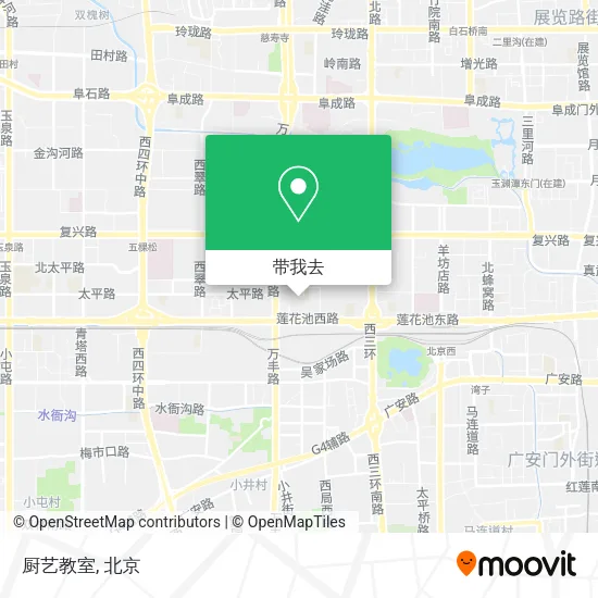 厨艺教室地图
