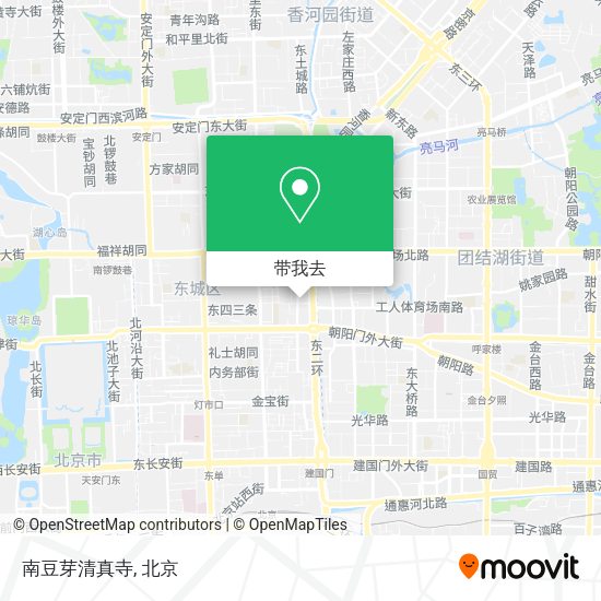 南豆芽清真寺地图