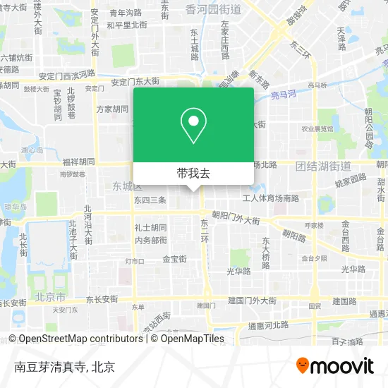 南豆芽清真寺地图