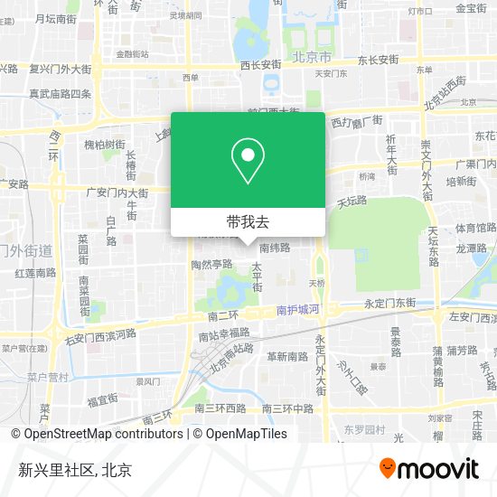 新兴里社区地图