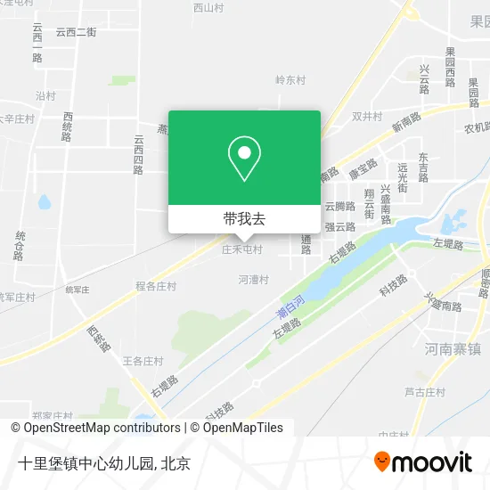 十里堡镇中心幼儿园地图