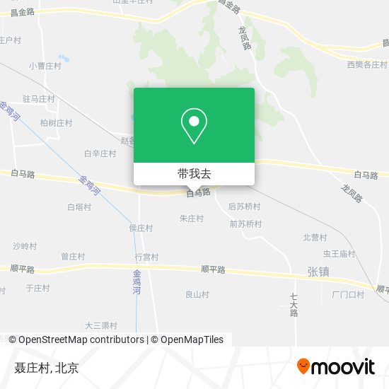 聂庄村地图