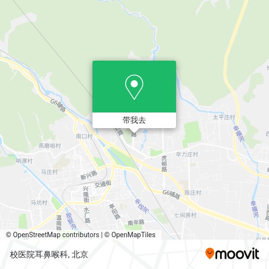 校医院耳鼻喉科地图