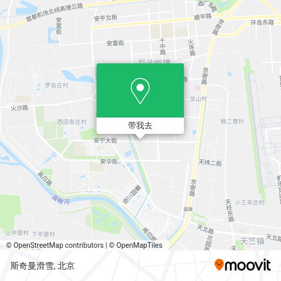 斯奇曼滑雪地图