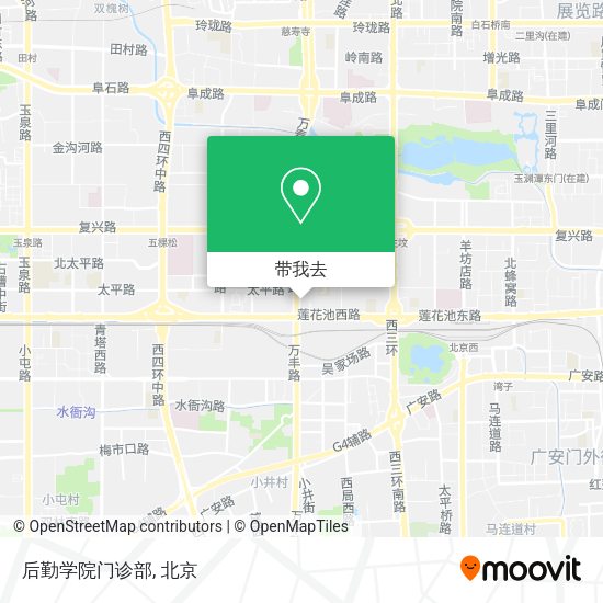 后勤学院门诊部地图
