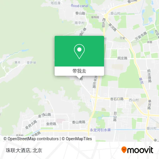 珠联大酒店地图