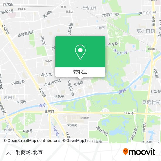 天丰利商场地图