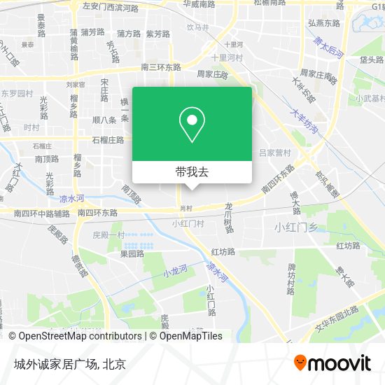 城外诚家居广场地图