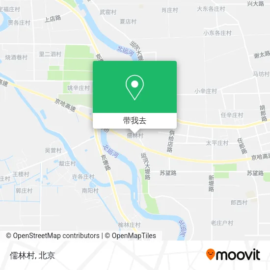 儒林村地图