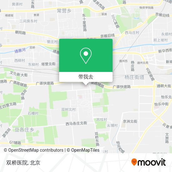 双桥医院地图