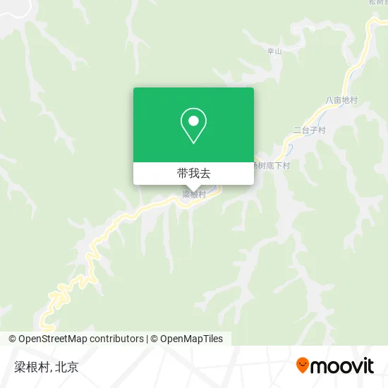 梁根村地图
