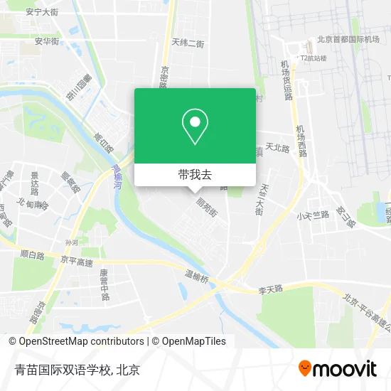 青苗国际双语学校地图