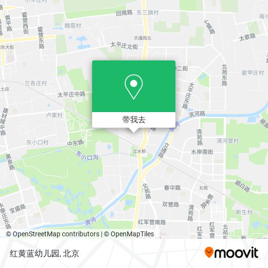 红黄蓝幼儿园地图