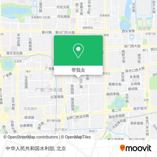 中华人民共和国水利部地图