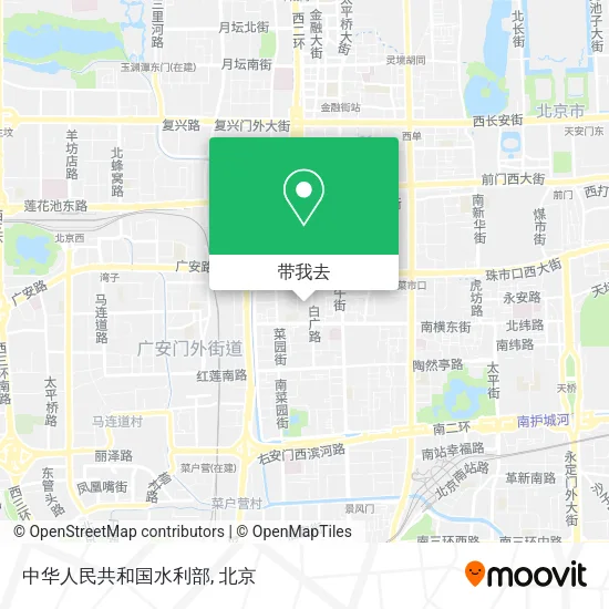 中华人民共和国水利部地图