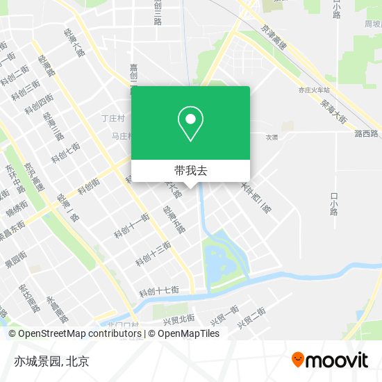 亦城景园地图