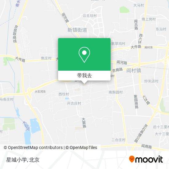 星城小学地图