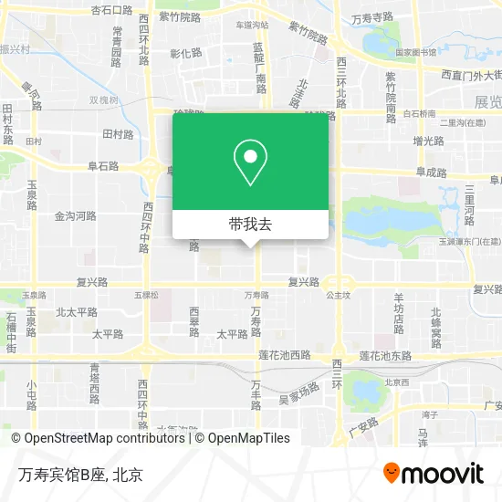 万寿宾馆B座地图