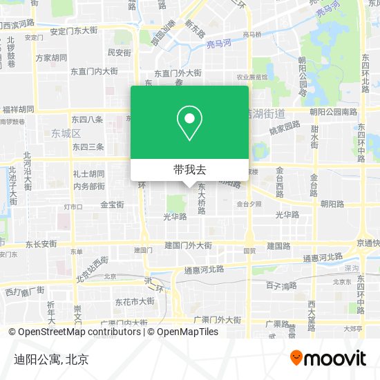 迪阳公寓地图