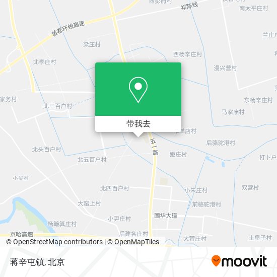 蒋辛屯镇地图