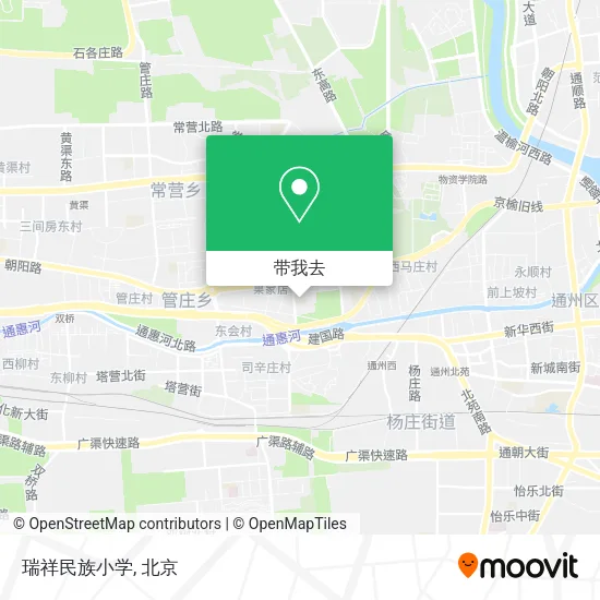 瑞祥民族小学地图