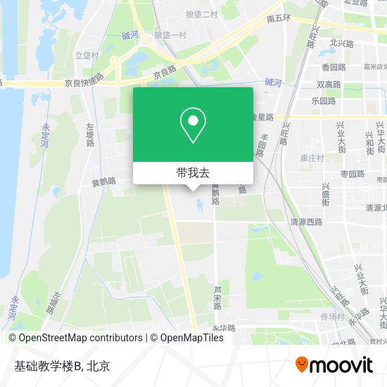 基础教学楼B地图