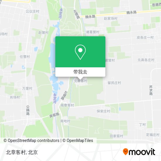 北章客村地图