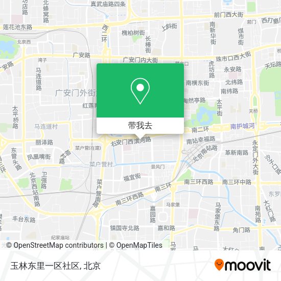 玉林东里一区社区地图