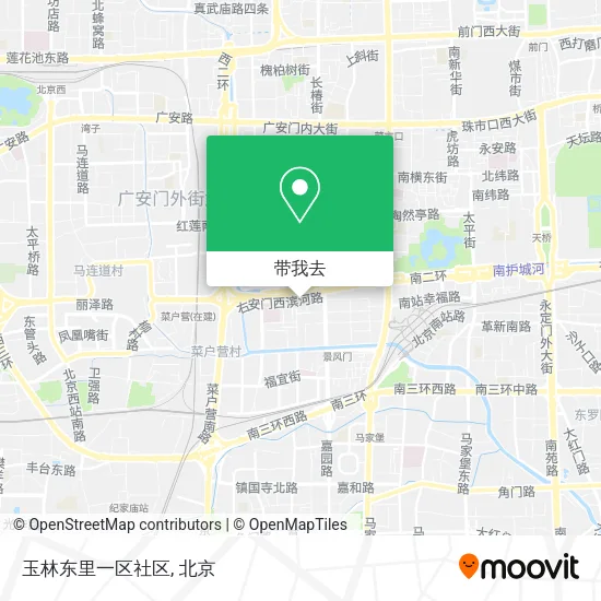 玉林东里一区社区地图