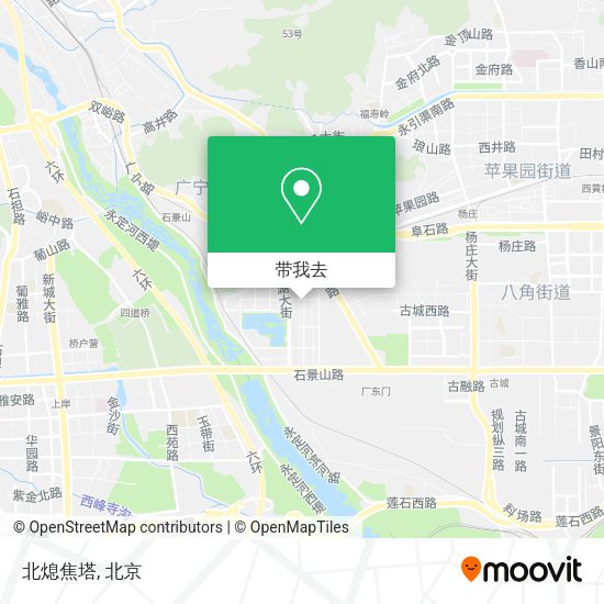 北熄焦塔地图