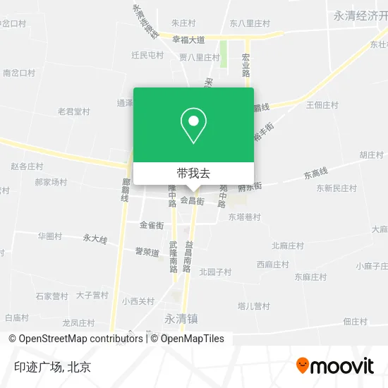 印迹广场地图