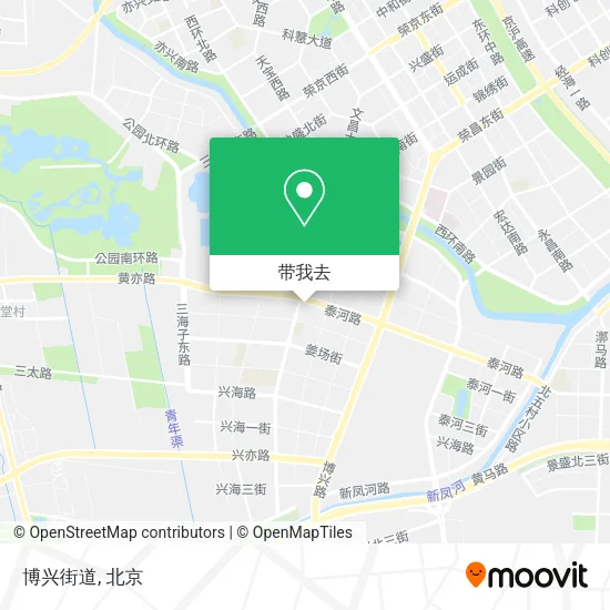博兴街道地图