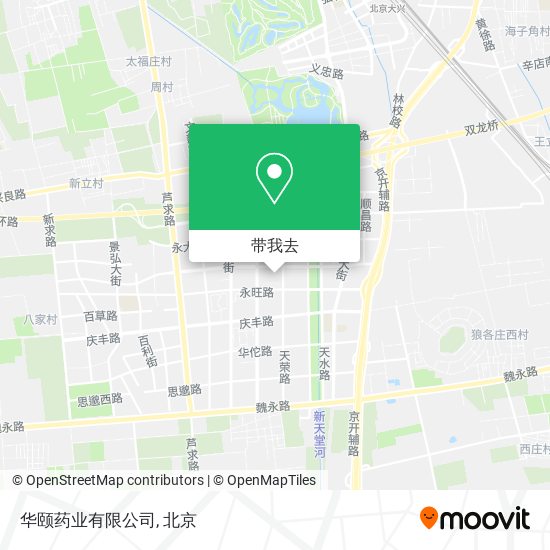 华颐药业有限公司地图