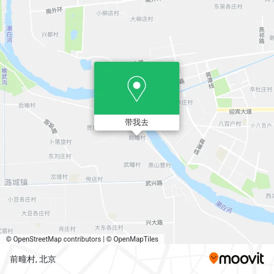 前疃村地图