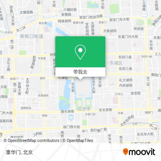 重华门地图