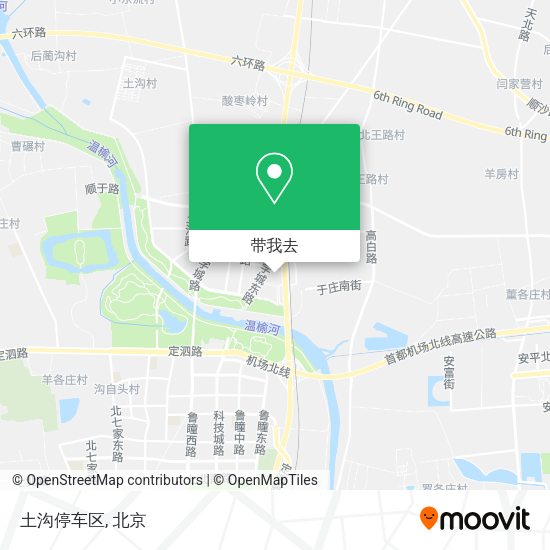土沟停车区地图