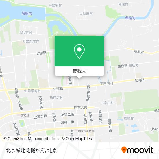 北京城建龙樾华府地图