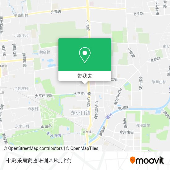 七彩乐居家政培训基地地图