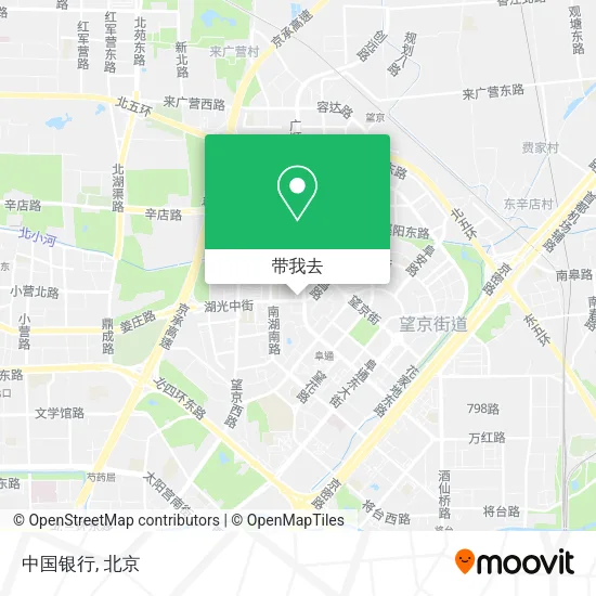 中国银行地图