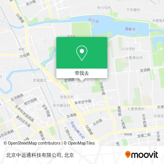 北京中远通科技有限公司地图