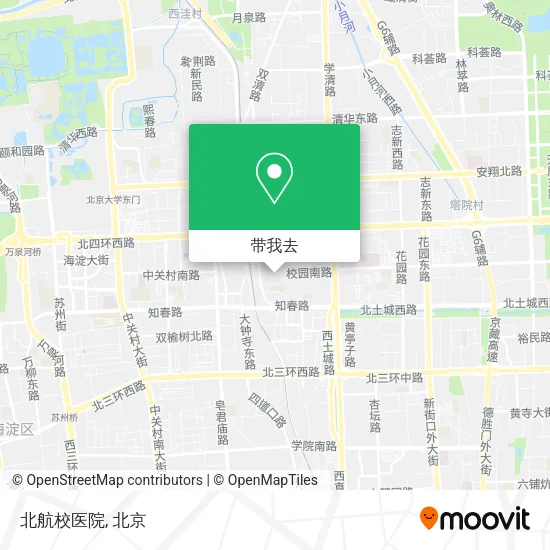 北航校医院地图