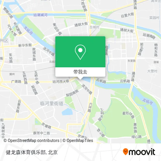 健龙森体育俱乐部地图