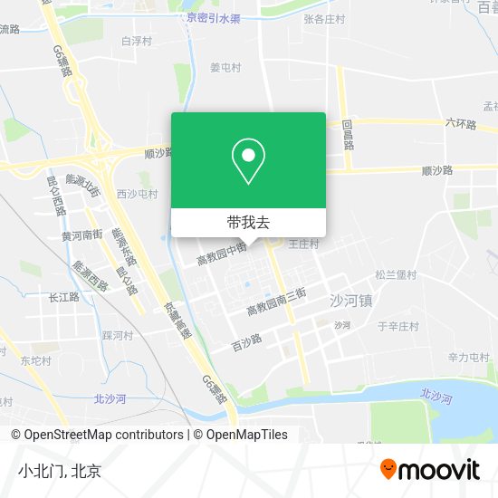 小北门地图