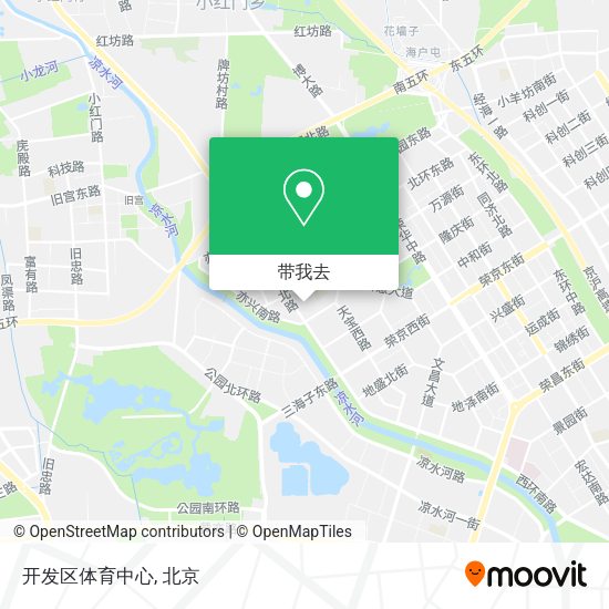 开发区体育中心地图