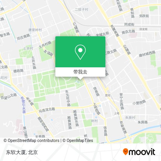 东软大厦地图