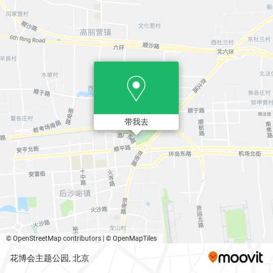 花博会主题公园地图