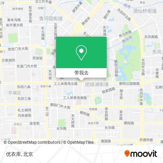 优衣库地图