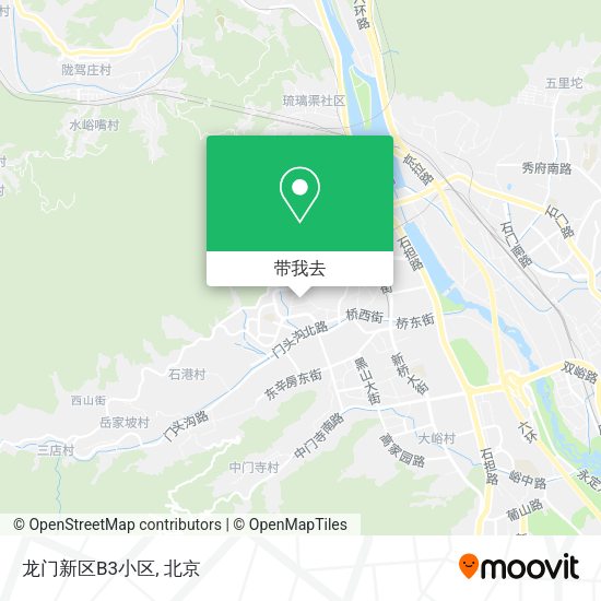 龙门新区B3小区地图